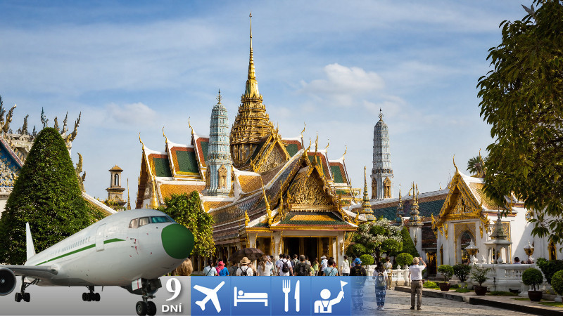 Bangkok - spojování tradice a zábavy