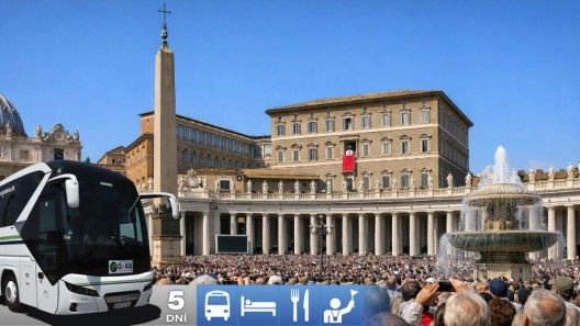 Řím a Vatikán s účastí na modlitbě s papežem
