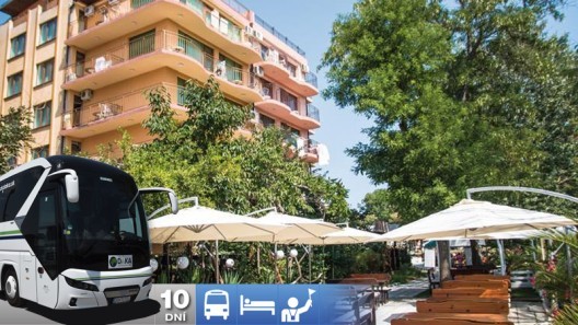 Primorsko - Panorama Hotel 3* se snídaní a dopravou