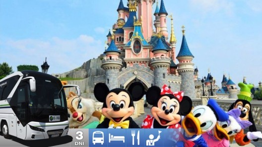 3-denní zájezd do Disneylandu v Paříži